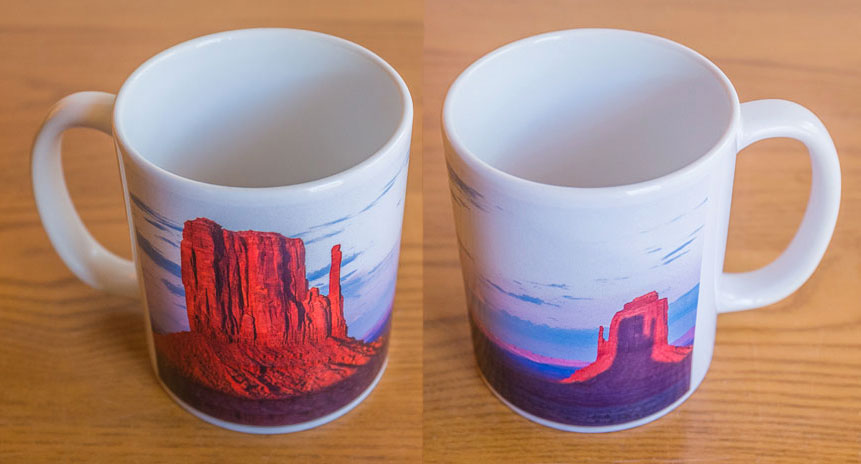 Monument Valley Shadows mug